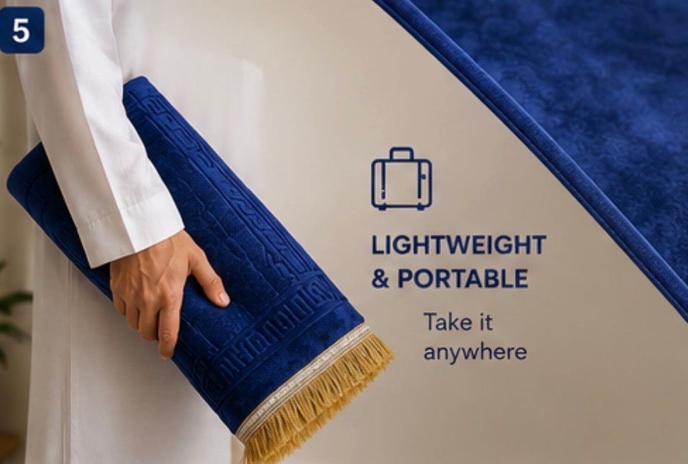 Ergonomic Prayer Mat with Knee Support | Free Worldwide Shipping