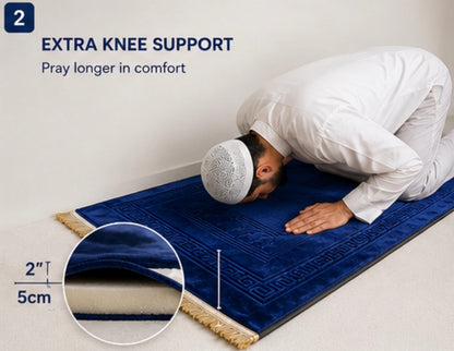 Ergonomic Prayer Mat with Knee Support | Free Worldwide Shipping